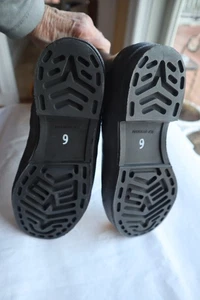 Schwarze Gummi LACROSSE hohe Gummi ASTM F 2413-05 Stiefel 6 einmal getragen - Bild 1 von 6