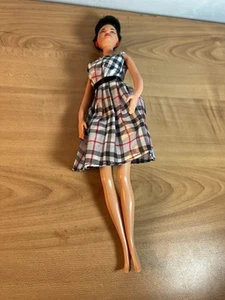 1998 VTG Mattel Doll Black Hair, Rubber Torso And Arms Blue Eyes - Picture 1 of 9