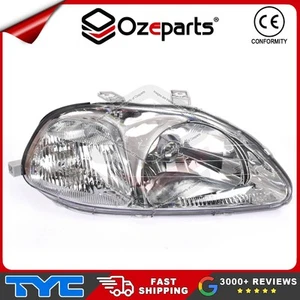 RH Right Head Light Lamp For Honda Civic EK S1 1995~1998 Sedan Coupe Hatch - Picture 1 of 5