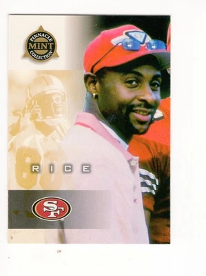 1998 Pinnacle Mint Collection Jerry Rice (HOF) #76 SF 49ers Free Shipping - Image 1 of 2