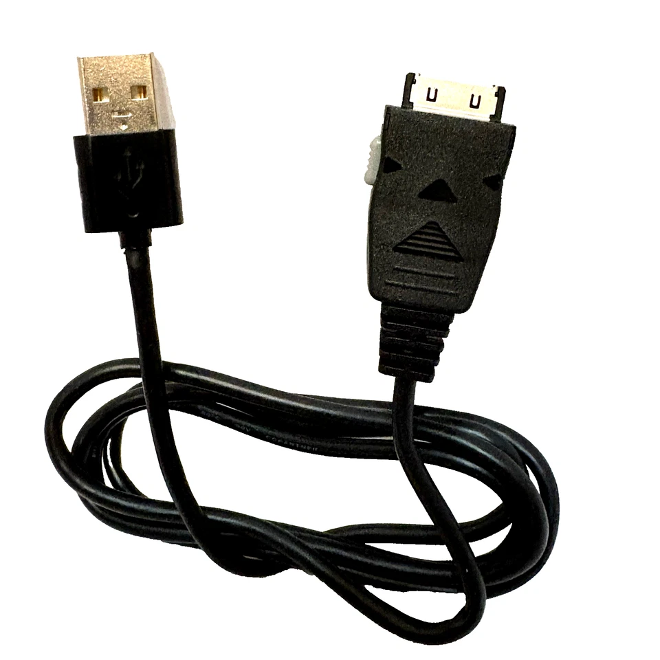 Cable de sincronización de datos USB para Samsung YP-T10 YP-P2 YP-P3 YP-S5 Foto 1 de 2