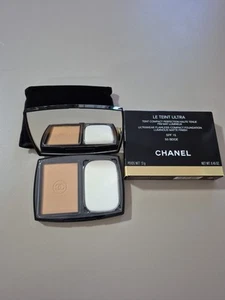 Chanel Foundation Makeup Compact Le Teint Ultra 50 Beige BNIB RRP $128 - Picture 1 of 9