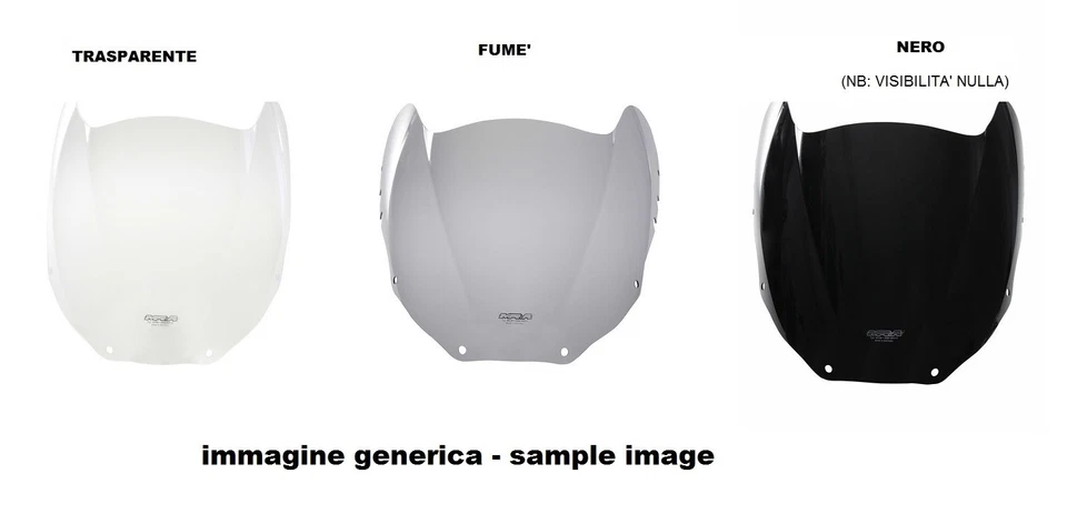 MRA CUPOLINO STANDARD TRASPARENTE KAWASAKI ZX-6RR 2005-2006 - Immagine 1 di 1