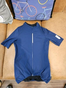 Jersey de manga corta Q36.5 Dottore Pro para mujer azul marino mediano - Imagen 1 de 3