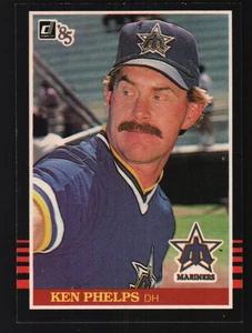 Donruss Baseball 1985 #318 - Ken Phelps - Seattle Mariners 85-314 - Foto 1 di 2