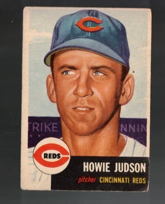 Howie Judson 1953 Topps #12   Read Description - Image 1 of 2
