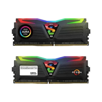 GeIL SUPER LUCE RGB SYNC AMD Edition 16GB (2 x 8GB) 288-Pin DDR4 SDRAM DDR4 3200 - Image 1 of 2