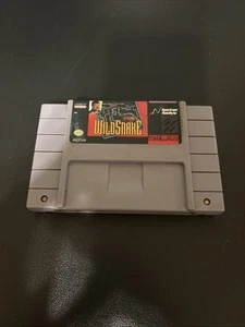 AUTHENTIC WILDSNAKE SUPER NINTENDO SNES VIDEO GAME WILD SNAKE - Picture 1 of 2