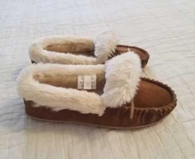 NUEVO 6 7 9 10 J CREW GAMUZA NUEZ MOSCADA OSCURA LODGE MOCASINES ZAPATILLAS ZAPATOS SIN CORDONES Foto 1 de 4