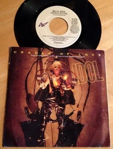 Billy Idol 45 Cradle Of Love / 311 Man w/PS - Picture 1 of 4
