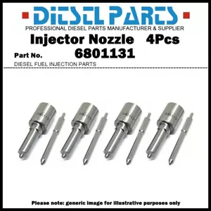 Boquilla inyectora diésel 4 piezas 6801131 para Case Cummins 4BT 3921913 3920334 6760429 - Imagen 1 de 4
