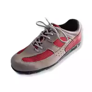 Bally Golf Damen Schuhe Score – Grau/Rot – Hochwertige Golfschuhe UK 5 / EU 38 - Picture 1 of 5