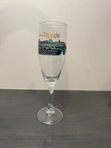 Disney Treasure Maiden Voyage Inaugural Sailing Stemware Champagne Glass - Picture 1 of 1