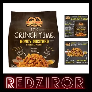Homestyle Honey Mustard Flavored Hard Pretzel Pieces - 12 oz of Crunchy Goodness - Picture 1 of 9
