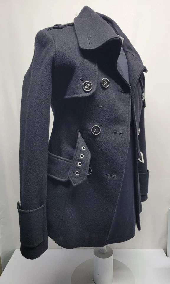 Chaquetón verde con envidia mezcla de lana - excelente estado usado solo unas pocas veces Foto 1 de 4