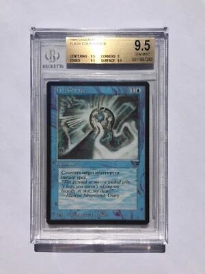 BGS 9.5 | Flash Counter | MtG Legends | Gem Mint (PSA CGC 10) - Image 1 of 2