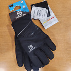 Salomon RS Warm Gloves Black - Large Unisex - New