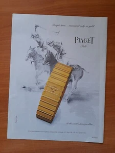 PIAGET Polo Original Werbung Reklame 1985 Uhren Watches - Bild 1 von 1