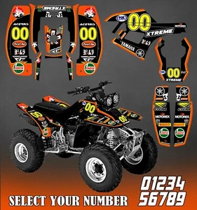 yamaha warrior 350 decals graphics stickers full kit atv - Picture 1 of 1