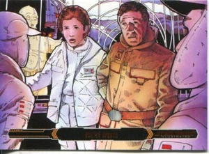 Star Wars Empire Strikes Back Illustrated Bronze Parallel Base Card #4 - Foto 1 di 1