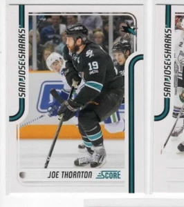 Joe Thornton 11-12 Panini Score Hockey Base Common #385 San Jose Sharks - Picture 1 of 1