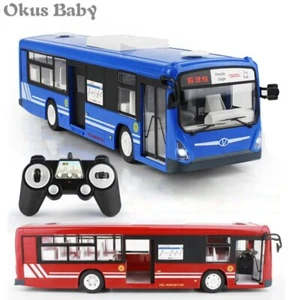 RC Car 6 Channel 2.4G Remote Control Bus City Express High Speed One Key Start - Picture 1 of 28