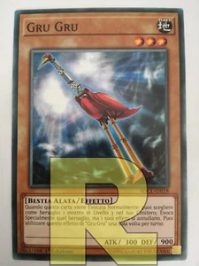 Gru Gru ® Crane Crane ® Comune ® SDCL-IT018 ® Italiano ® Yugioh ® Errecards - Picture 1 of 1