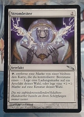 Magic Vintage - Stromleiter /Power Conduit - Uc/Artefakt - Mirrodin - DE/NM/EX - Bild 1 von 3