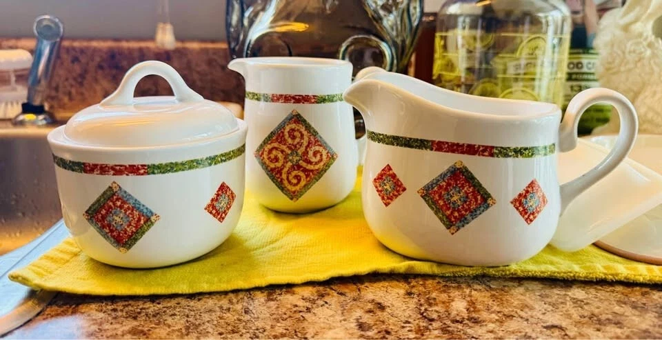 corelle coordinates stoneware set Foto 1 de 1