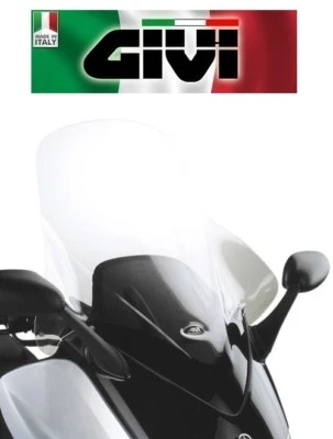  Parabrezza TRASPARENTE YAMAHA TMAX 500 2001 2002 2003 2004 2005 2006 2007 GIVI - Immagine 1 di 4