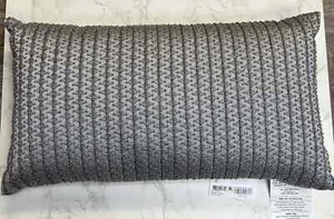 Hotel Collection Mineral Decorative Pillow, 12" X 22", Grey - Picture 1 of 2