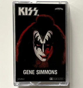 KISS Vtg 1978 GENE SIMMONS - SOLO ALBUM - Cassette Tape FULLY TESTED Lp OG MINT! - Picture 1 of 5