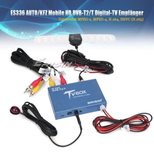 Erisin ES336 Auto Mobile HD DVB-T2/T Digital TV Empfänger H.265 EN302 USB MPG2/4 - Bild 1 von 10