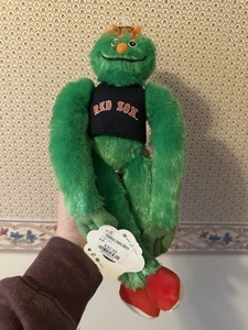 BOSTON RED SOX Wally Hanging Mascot Stuffed Toy Plush MLB Brand NWT - Picture 1 of 2