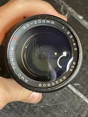 NICE Vintage RMC Tokina 80-200mm Camera Telephoto Lens Photography Canon Film - Image 1 of 4