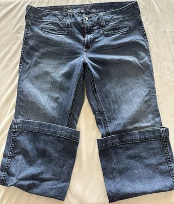 Pantalones de mezclilla Ariat para mujer talla 33R corte bota (393) Foto 1 de 4