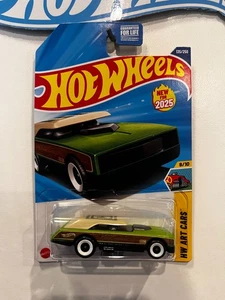 Hot Wheels 2025 verde bloque largo 6/10 HW Art Cars 135/250 - Imagen 1 de 1