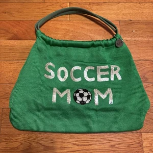 The SAK Kelly Green Crochet Knit "Soccer Mom" Purse/ Tote Large - Bild 1 von 11