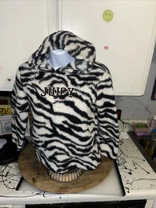 Kinder Juicy Couture Größe 6 Zebramuster Pullover Sweatshirt! Neuwertig! - Bild 1 von 6