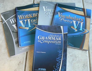 ABeka 12 Spelling/Vocabulary VI, Grammar/Comp&Hdbk,CURR.Teacher Key & Quiz Key@ - Picture 1 of 12