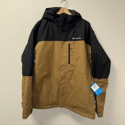 Columbia Hikebound II Insulated Jacket Mens XXL Tan Black omni-tech New - Image 1 of 4