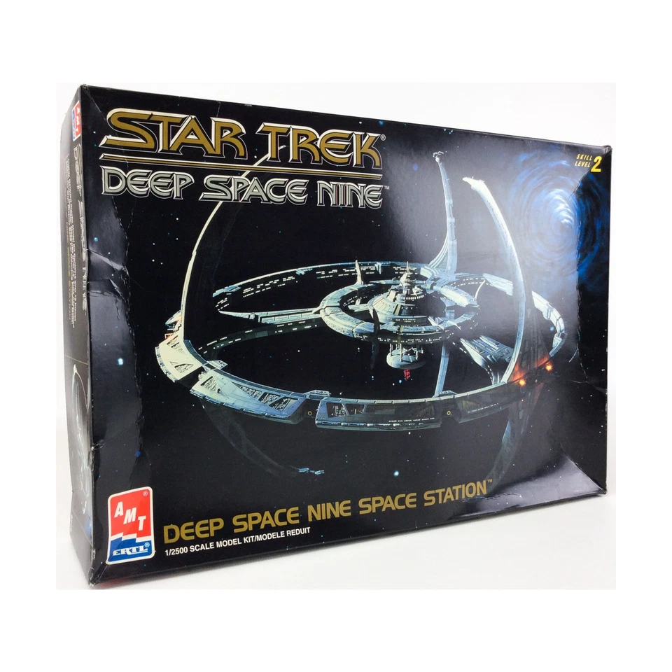 AMT-ERTL Star Trek Model Kits 1/2500 Deep Space Nine Space Station Fair/NM - Image 1 of 1