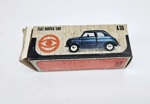 MEBETOYS A36 FIAT NUOVA 500 - 1/43 - ORIGINAL BOX EMPTY - Foto 1 di 8
