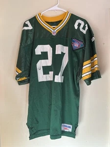 vintage 1993 greenbay packers 75th anniversary Terrell Buckley jersey xl wilson - Picture 1 of 4