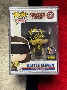 Auténtico Funko Pop 826 7BAP/90 JSA firmado por Millie Bobby Brown Stranger Things Eleven - Imagen 1 de 7