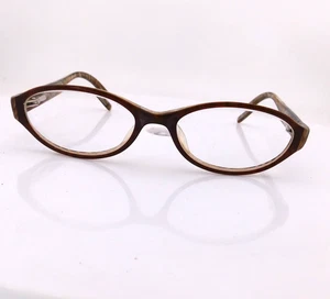 Monturas de gafas Marchon solo 51-16-130 marrón ovaladas para mujer borde completo ojo de gato flexible - Imagen 1 de 11