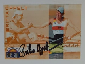 Britta Oppelt - Team Kunststoff Rudern - original Autogramm - ca. 10x15cm - Auto - Picture 1 of 1