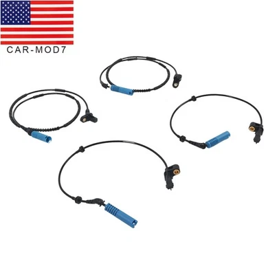 4 PCS Front & Rear ABS Wheel Speed Sensor For BMW E46 325i 330i 325Ci 328Ci M3 Foto 1 de 4