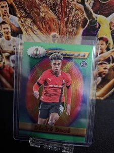 2022-23 Topps Finest Flashbacks UEFA Refractor Desire Doue Désiré Doué Rookie RC - Picture 1 of 2
