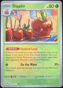 Pokemon TCG Dipplin 010/131 Prismatic Evolutions Master Ball Reverse Holo - NM - Picture 1 of 9